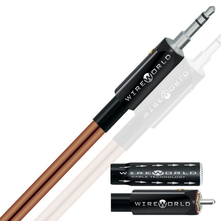 Wireworld Nano-Eclipse Interconect, jack 3,5 mm - 2 RCA