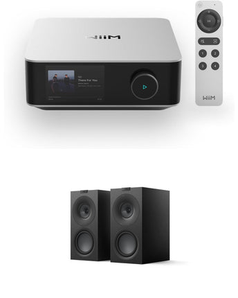 Pachet PROMO WiiM Amp Ultra + KEF Q Concerto Meta