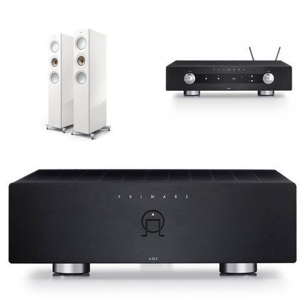 Pachet PROMO KEF Reference 3 META + Primare PRE35 PRISMA + Primare A35.2