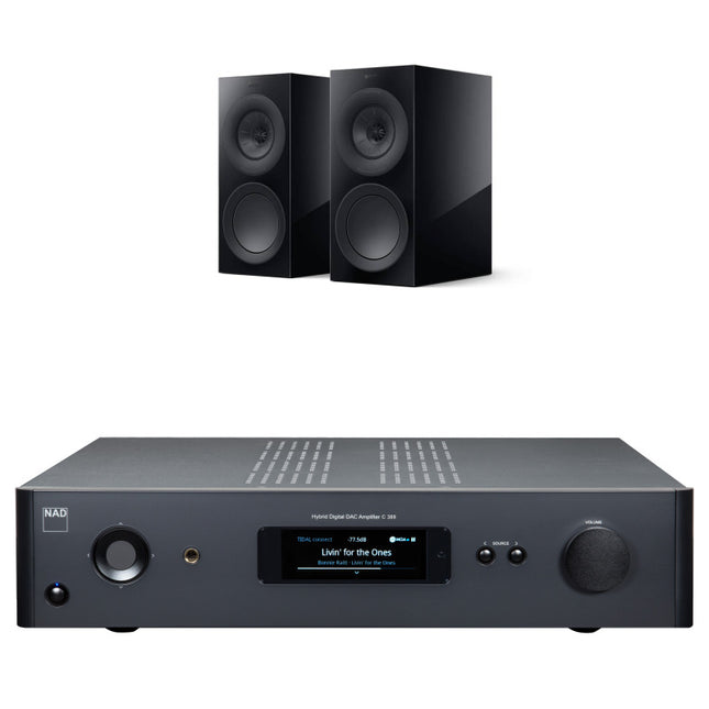 Pachet PROMO KEF R3 META + NAD C 389