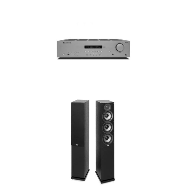 Pachet PROMO Cambridge Audio AXR100 + ELAC Debut F5.2