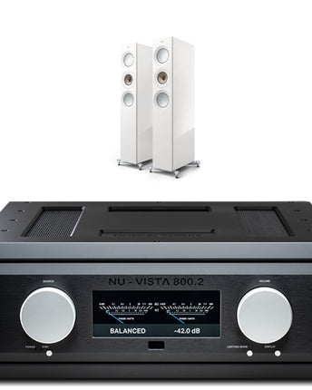 Pachet PROMO KEF Reference 3 META + Musical Fidelity NU-Vista 800.2