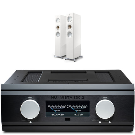 Pachet PROMO KEF Reference 3 META + Musical Fidelity NU-Vista 800.2