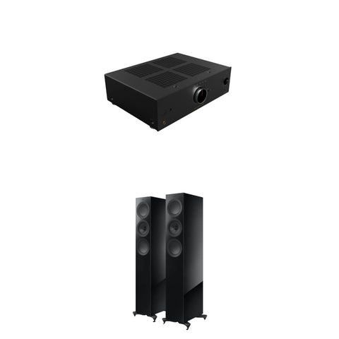 Pachet PROMO Onkyo A-50 + KEF R5 Meta
