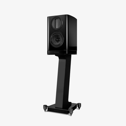 Wharfedale Aura 1 — finisaj Black, pe stand