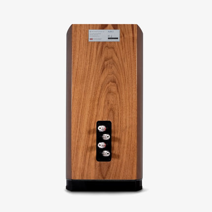 Wharfedale Aura 2 — finisaj Walnut, panou terminale spate