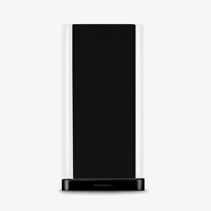 Wharfedale Aura 2 — finisaj White, vedere frontală cu grilă