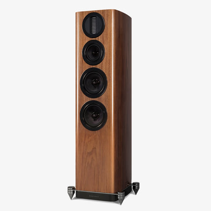Wharfedale Aura 3 — finisaj Walnut, vedere din față