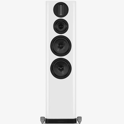 Wharfedale Aura 4 — finisaj White, vedere din unghi