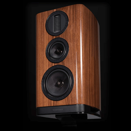Wharfedale Aura 2 — finisaj Walnut, detaliu tweeter