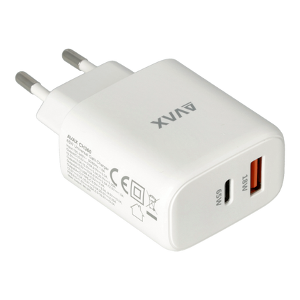 Incarcator AVAX CH360, SPEEDY 65W GaN USB A (QC)