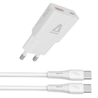 Încărcător AVAX CH6413 GaN de 30 W și cablu USB-C din silicon de 60W