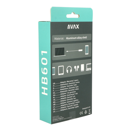 AVAX HB601 CONNECT+ HUB Type C-4xUSB 3.0