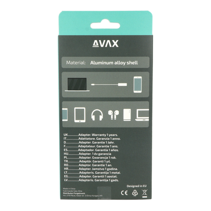 AVAX HB601 CONNECT+ HUB Type C-4xUSB 3.0