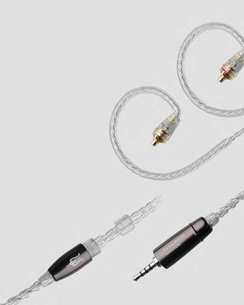 Cablu Meze Audio SILVER PLATED (upgrade pentru RAI PENTA & ADVAR) balansat 2.5mm