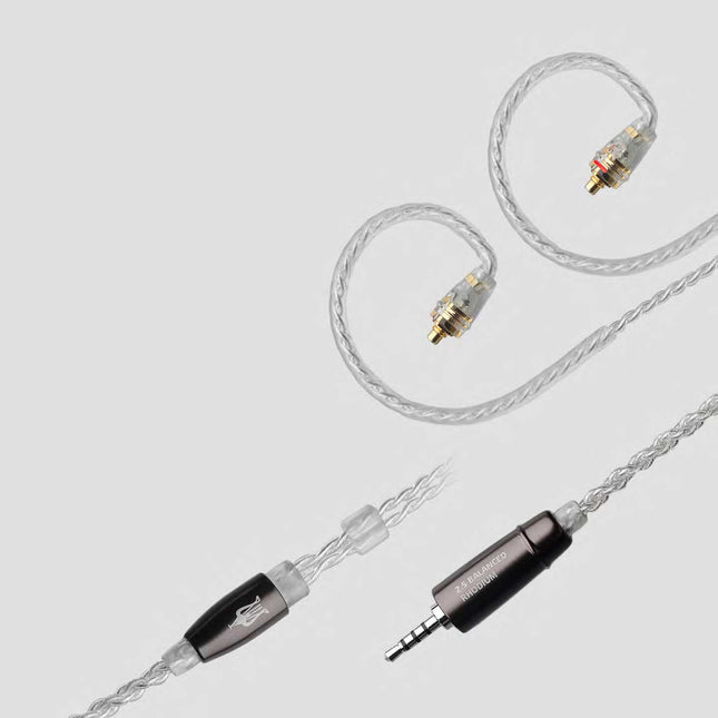 Cablu Meze Audio SILVER PLATED (upgrade pentru RAI PENTA & ADVAR) balansat 2.5mm