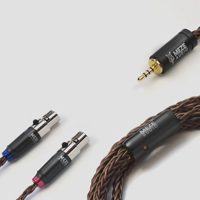 Cablu Meze Audio MINI XLR PREMIUM Copper Pcuhd (upgrade pentru ELITE si EMPYREAN) MiniXLR to 2.5 mm balanced - 1.3 m