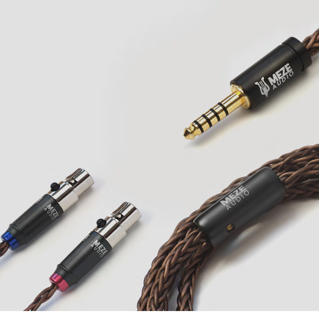 Cablu Meze Audio MINI XLR PREMIUM Copper Pcuhd (upgrade pentru ELITE si EMPYREAN) MiniXLR to 4.4 mm balanced - 1.3 m