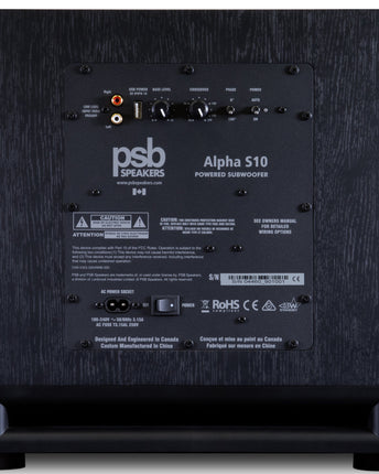 Subwoofer PSB Alpha S10