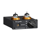 Fosi Audio Box X2, cu panoul frontal, comenzile și carcasa vizibile