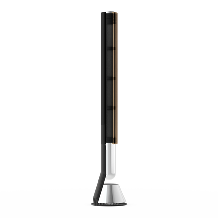 Beolab 28 în Light Oak cu Natural Aluminium, pe stativ