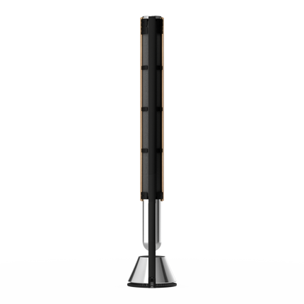 Beolab 28 în Light Oak cu Natural Aluminium, pe stativ