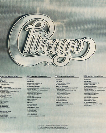 Disc vinil CHICAGO - CHICAGO II- COLLECTORS (WARNER) - LP2+CD2+DVD