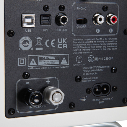 Boxe active ELAC Debut ConneX DCB41 Adsum cu HDMI ARC, Phono si USB