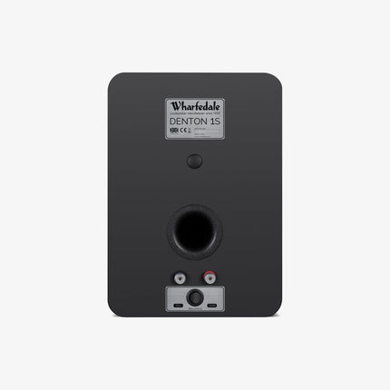 Wharfedale Denton 1S — finisaj Black, detaliu bornier