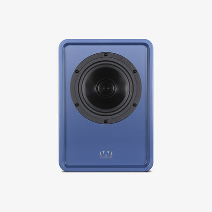 Wharfedale Denton 1S — finisaj Blue, unghi lateral