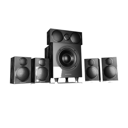 Wharfedale dx 3 hcp 5 1 system — Black Oak, imagine 1