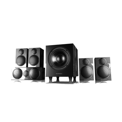 Wharfedale dx 3 hcp 5 1 system — Black Oak, imagine 2