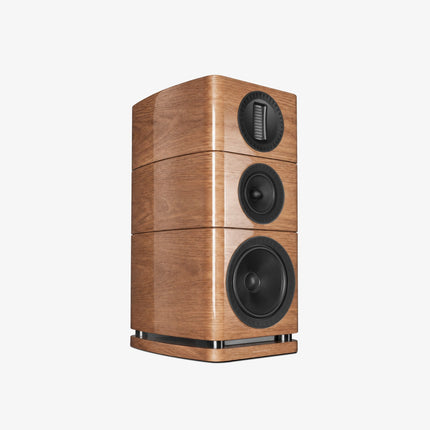 Wharfedale Elysian 2R — finisaj Walnut, unghi lateral