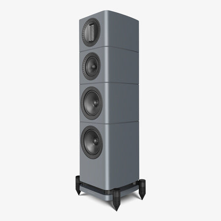 Wharfedale Elysian 3R — finisaj Lunar Grey, vedere din unghi