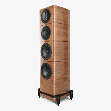 Wharfedale Elysian 3R — finisaj Walnut, vedere din unghi