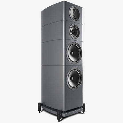 Wharfedale Elysian 4R — finisaj Lunar Grey, detaliu difuzoare