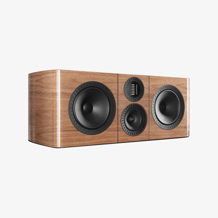 Wharfedale Elysian CR — finisaj Walnut, detaliu difuzoare