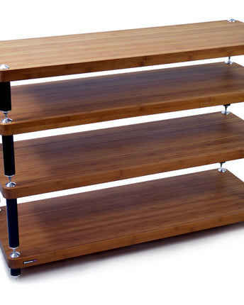 TV Stand Atacama Evoque Eco 110-40 Dark Bamboo, 4 rafturi