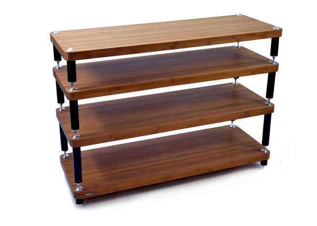 TV Stand Atacama Evoque Eco 110-40 Dark Bamboo, 4 rafturi