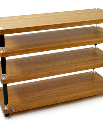 TV Stand Atacama Evoque Eco 110-40 Natural Bamboo, 4 rafturi
