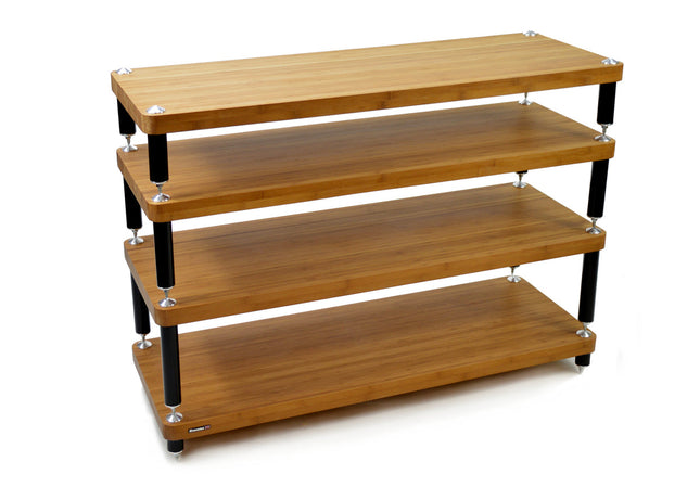 TV Stand Atacama Evoque Eco 110-40 Natural Bamboo, 4 rafturi