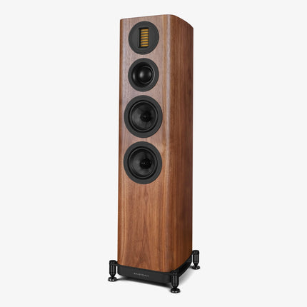 Wharfedale EVO 5.3 — finisaj Walnut, vedere din față