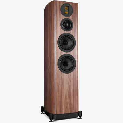Wharfedale EVO 5.4 — finisaj Walnut, vedere 3/4