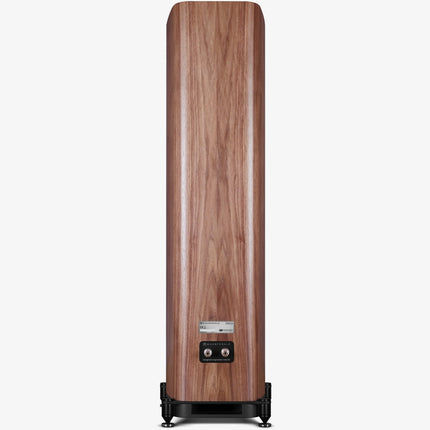 Wharfedale EVO 5.4 — finisaj Walnut, panou terminale spate