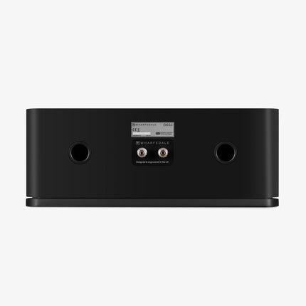 Wharfedale EVO 5.C — finisaj Black, panou terminale spate