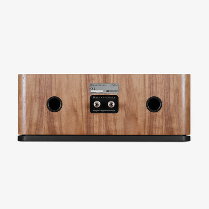 Wharfedale EVO 5.C — finisaj Walnut, panou terminale spate