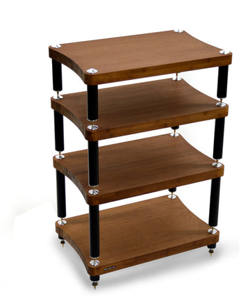 Rack Hi-Fi Atacama Evoque Eco 60-40 SE2, Dark Bamboo, 4 rafturi
