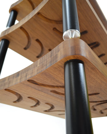 Rack Hi-Fi Atacama Evoque Eco 60-40 SE2, Dark Bamboo, 4 rafturi