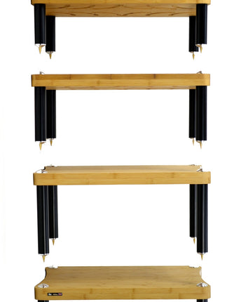 Rack Hi-Fi Atacama Evoque Eco 60-40 SE2, Natural Bamboo, 4 rafturi