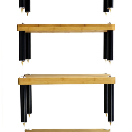 Rack Hi-Fi Atacama Evoque Eco 60-40 SE2, Natural Bamboo, 4 rafturi